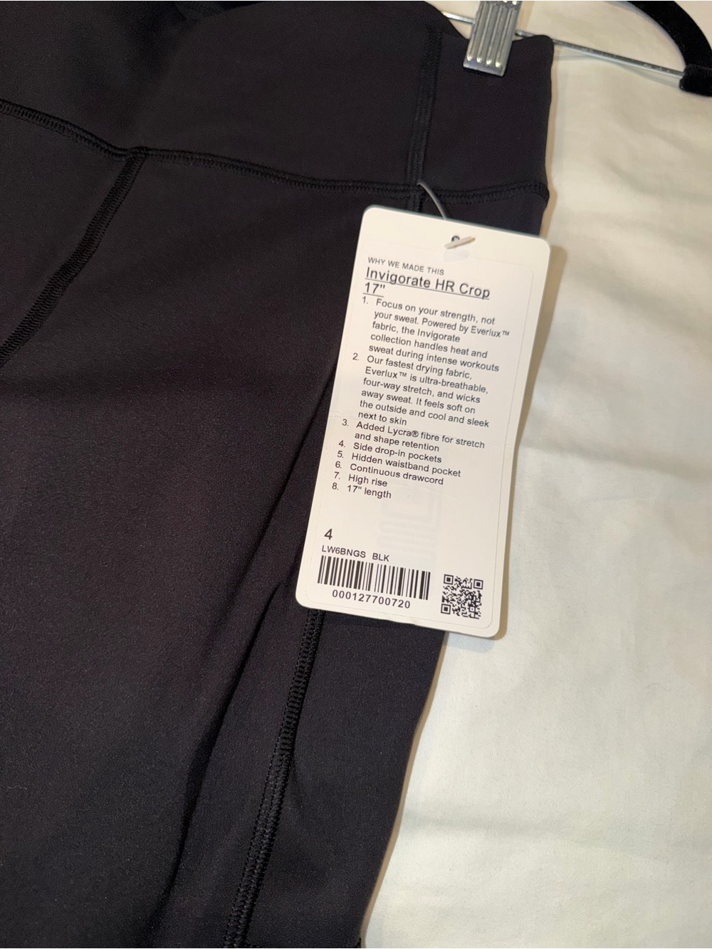 Lululemon HR cropped leggings - Picture 2 of 4